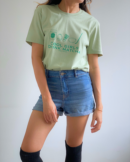 COOL GIRLS DRINK MATCHA || Regular Fit Tee