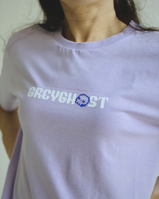 GREY GHOST | Unisex Supima Cotton Regular Fit Lavender Tee