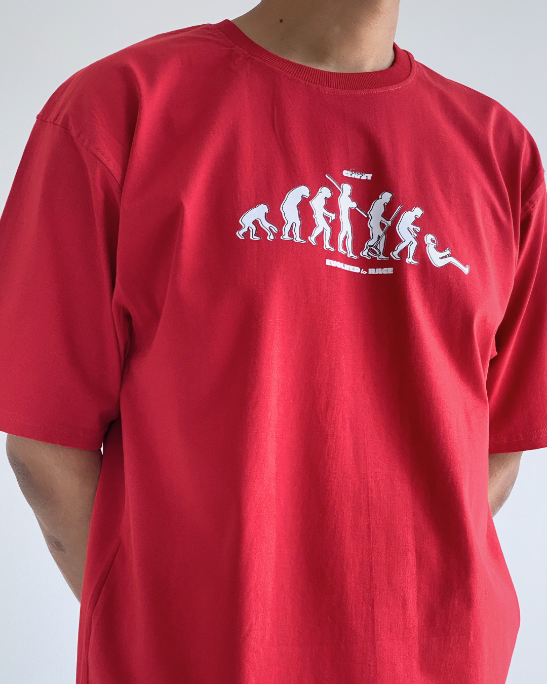 EVOLVED TO RACE | Unisex Comfort Oversized Tee