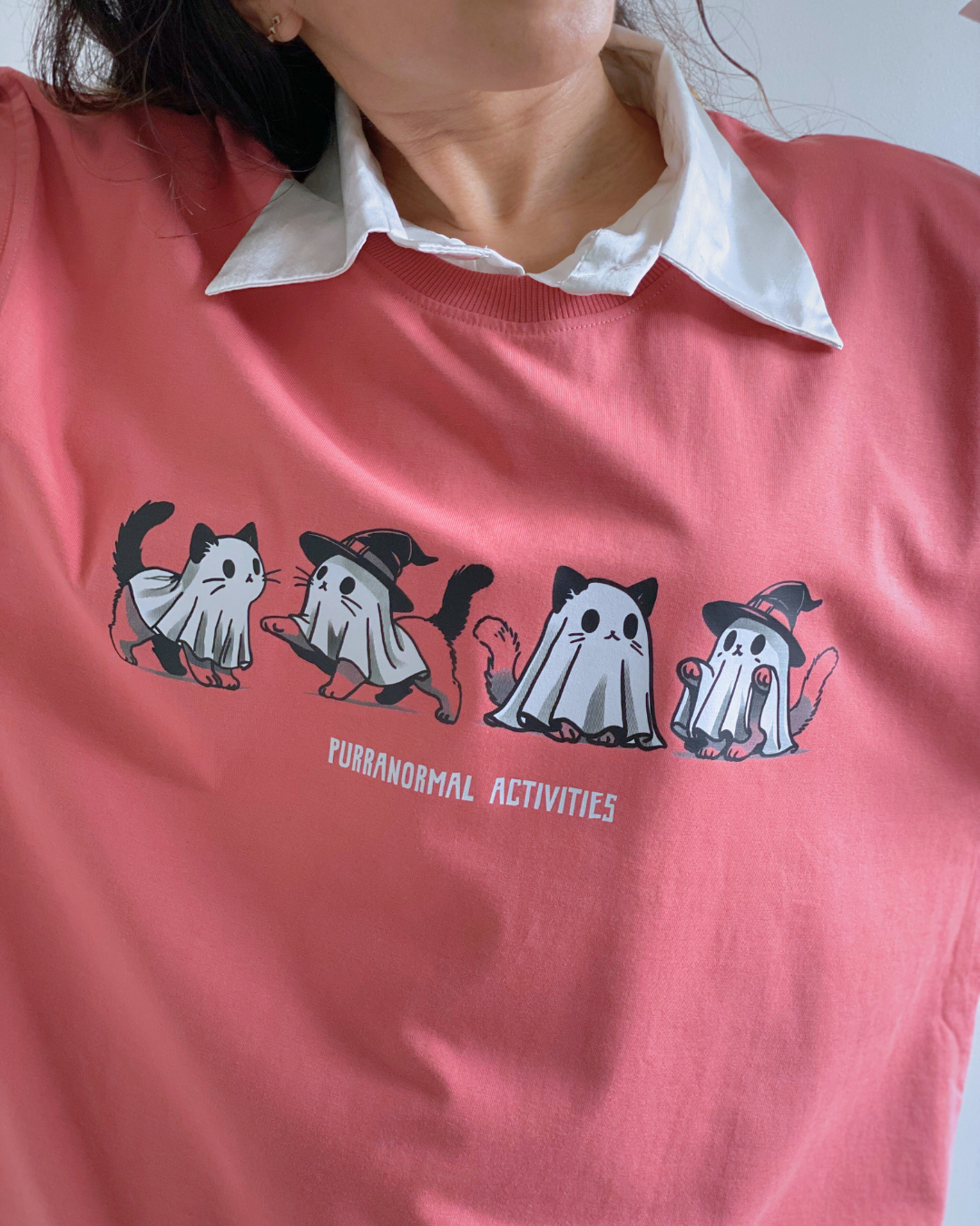 PURRANORMAL ACTIVITIES || Unisex Comfort Oversized Tee