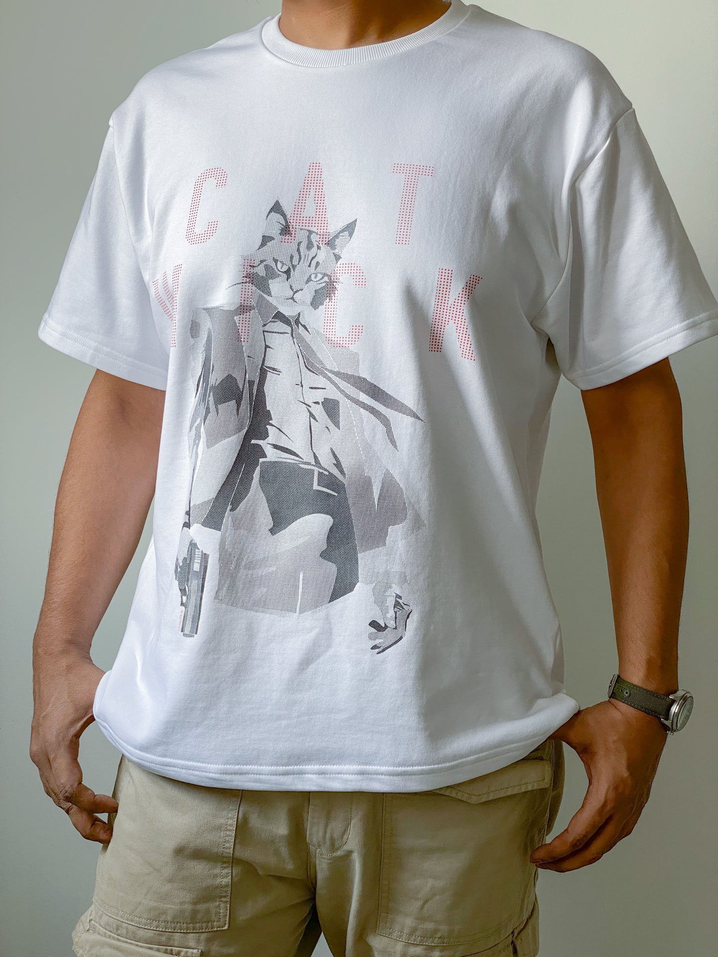 CAT WICK | Luxe Oversized White Tee