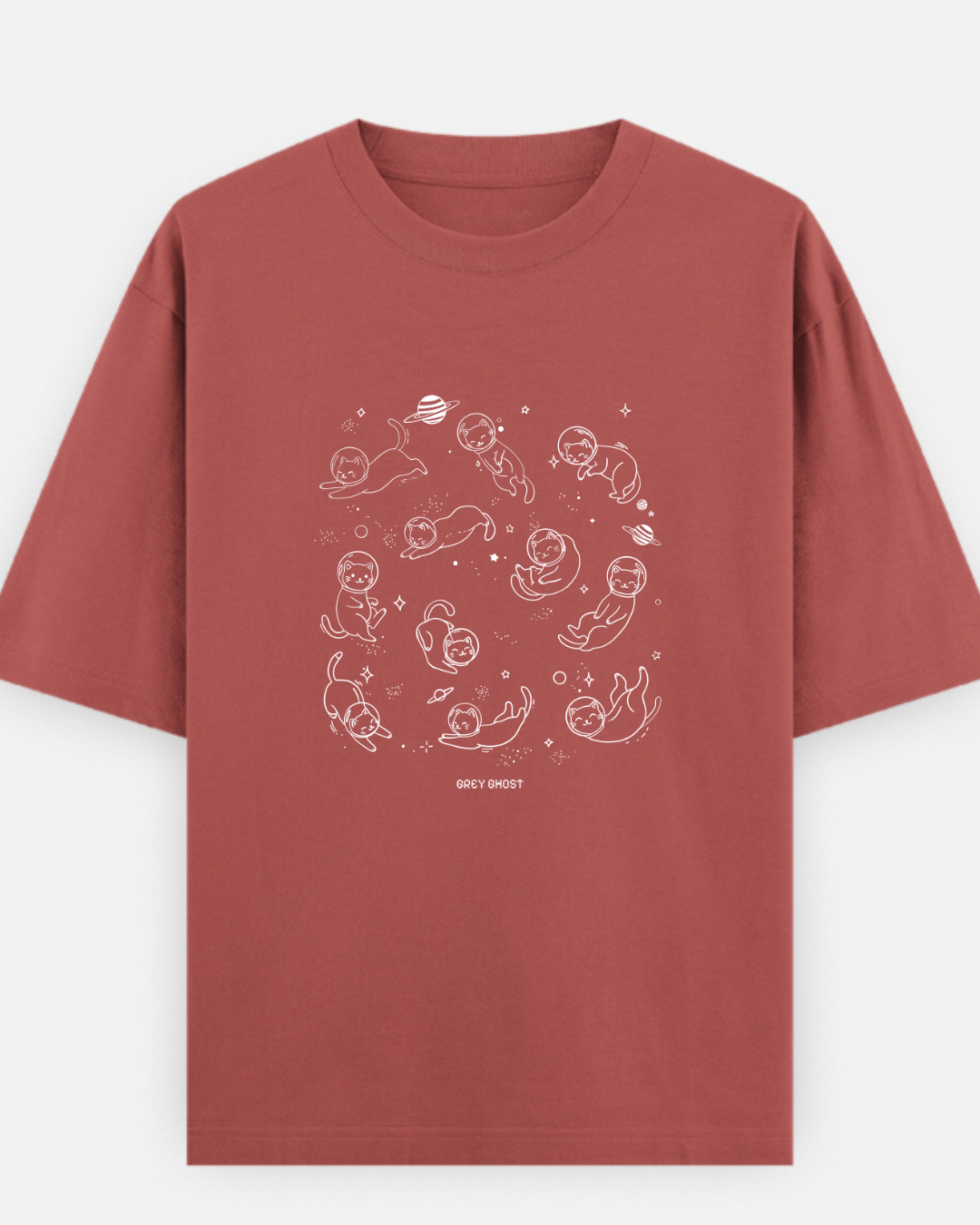 CATS IN SPACE | Unisex Comfort Oversized Tee