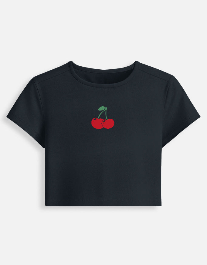 CHERRY | Women’s Baby Tee