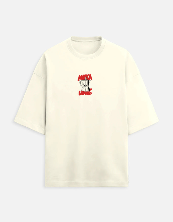 MOKA LOVE | Unisex Luxe Oversized Tee