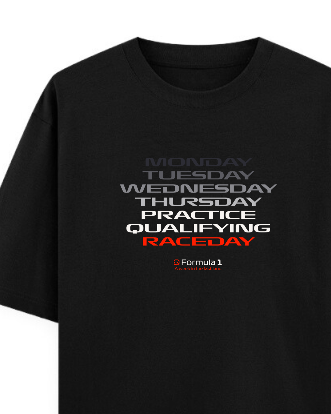 F1: A WEEK IN THE FAST LANE || Unisex Comfort Oversized Tee