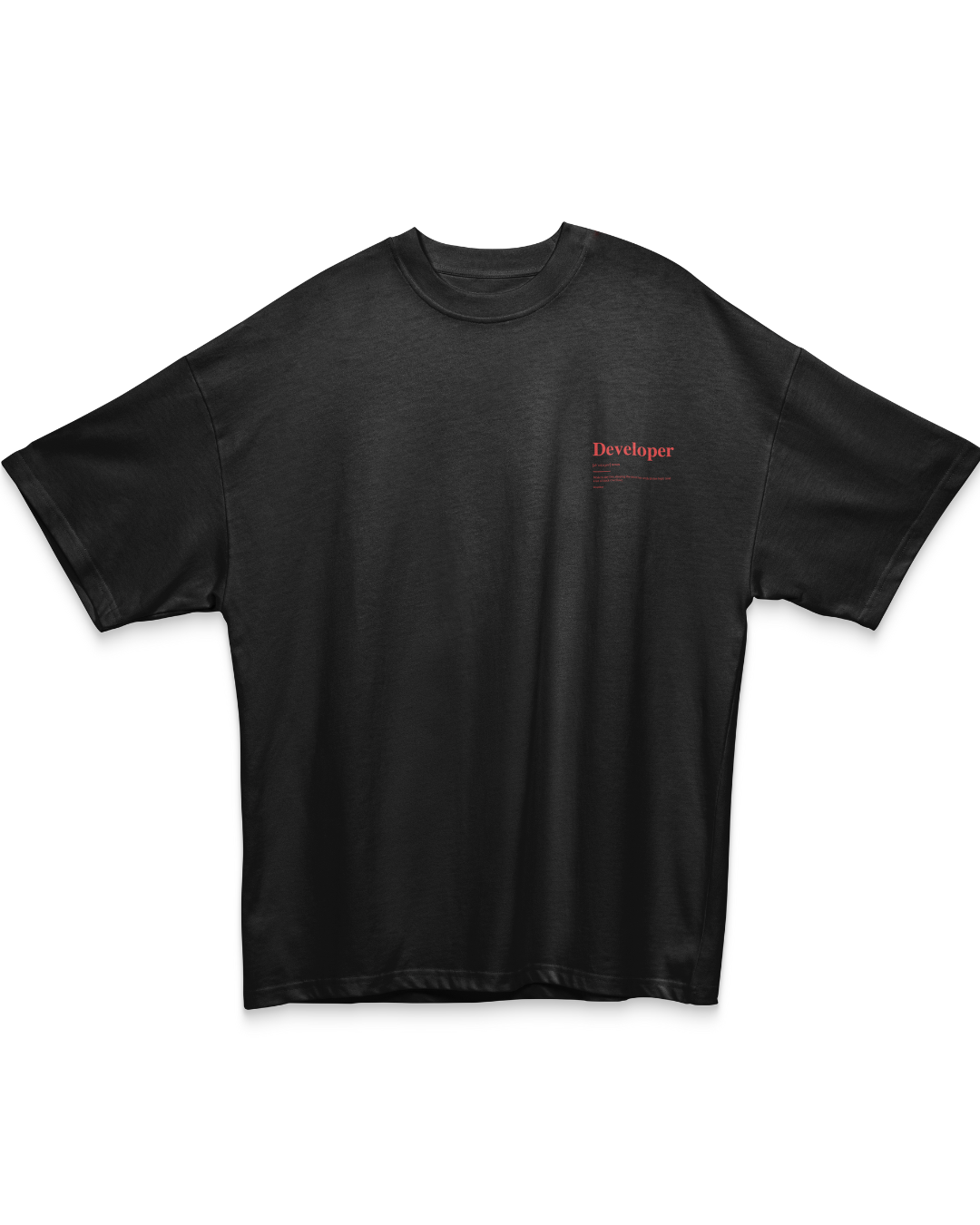 DEVELOPER (NOUN) | Comfort Oversized Tee