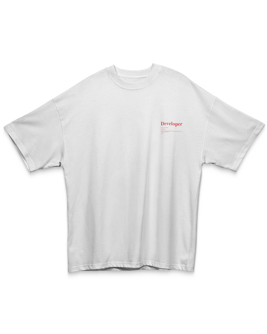 DEVELOPER (NOUN) | Comfort Oversized Tee