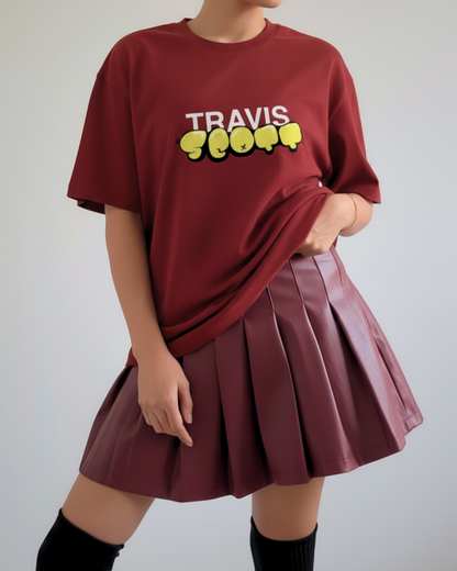 TRAVIS SCOTT | Unisex Comfort Oversized Tee