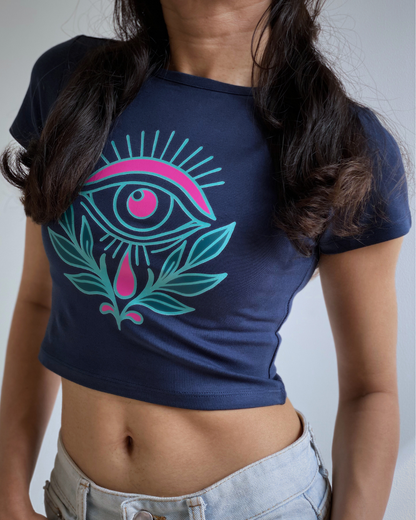 TRIBAL EYE || Baby Tee