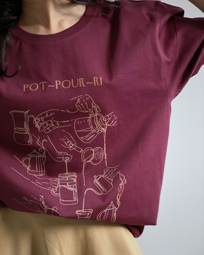 POTPOURRI || Unisex Comfort Oversized Tee
