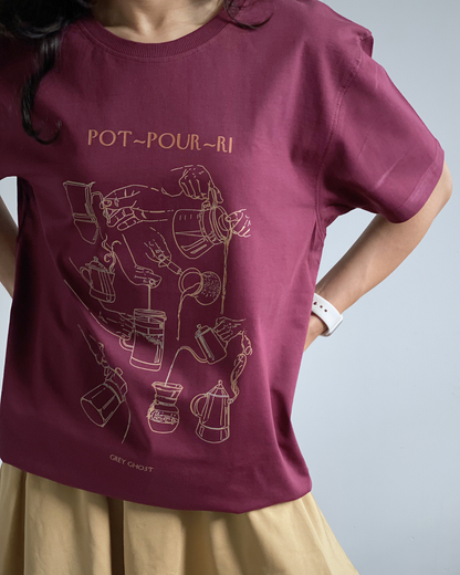 POTPOURRI || Unisex Comfort Oversized Tee
