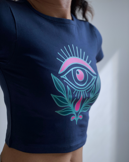 TRIBAL EYE || Baby Tee