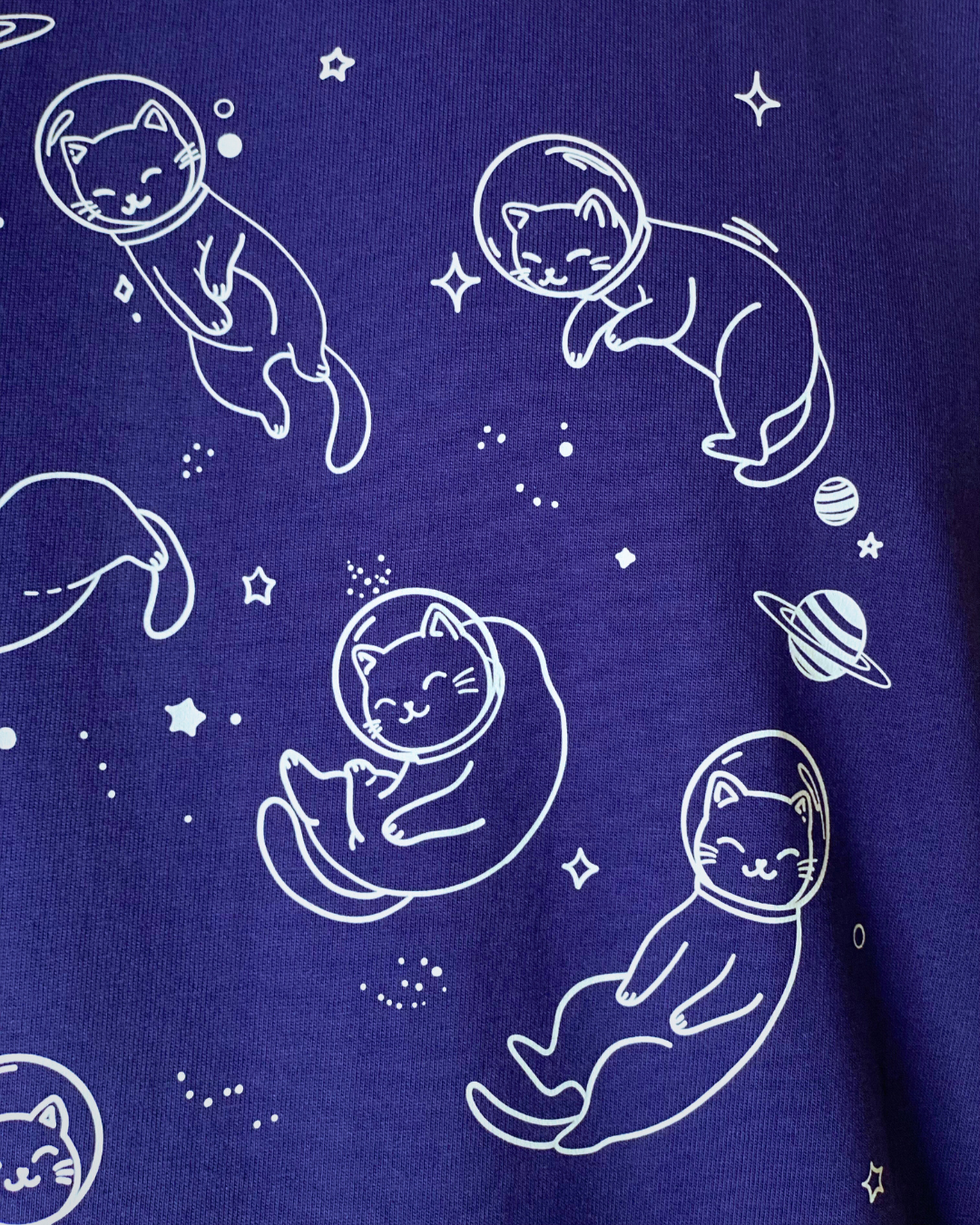 CATS IN SPACE | Unisex Comfort Oversized Tee