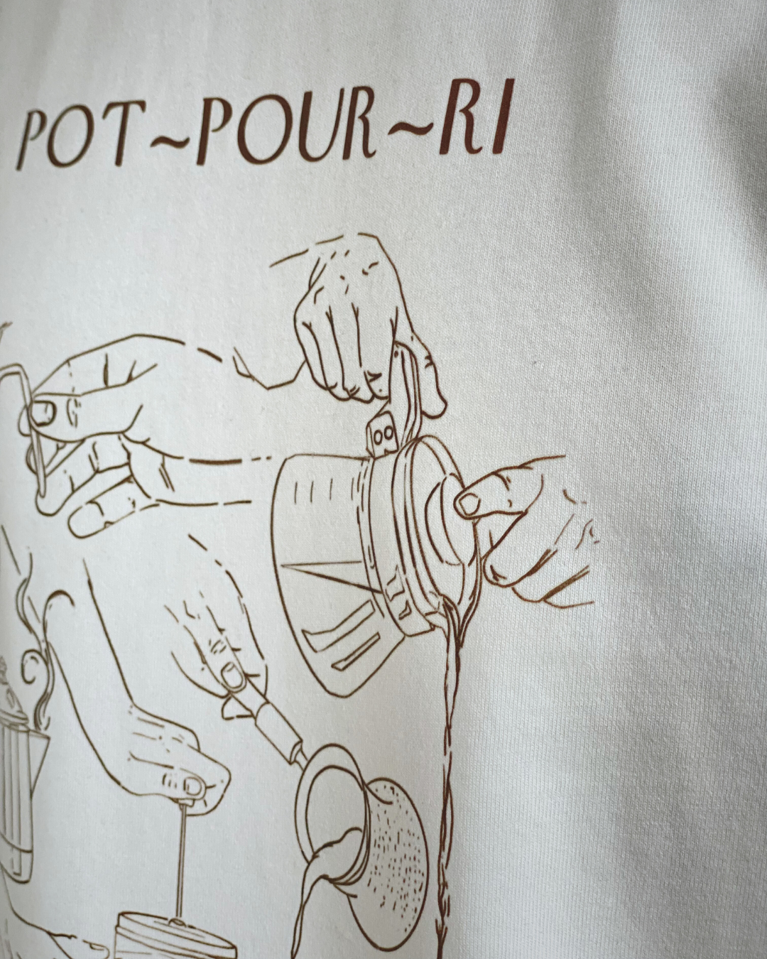 POTPOURRI || Unisex Comfort Oversized Tee