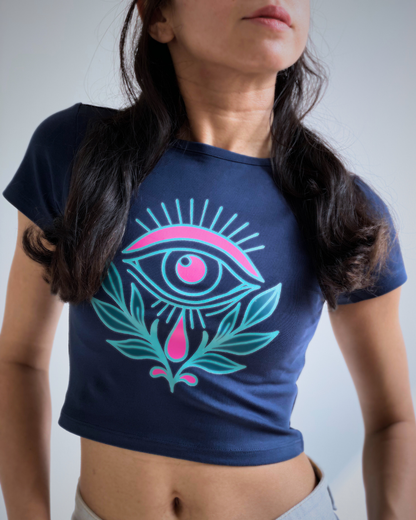 TRIBAL EYE || Baby Tee