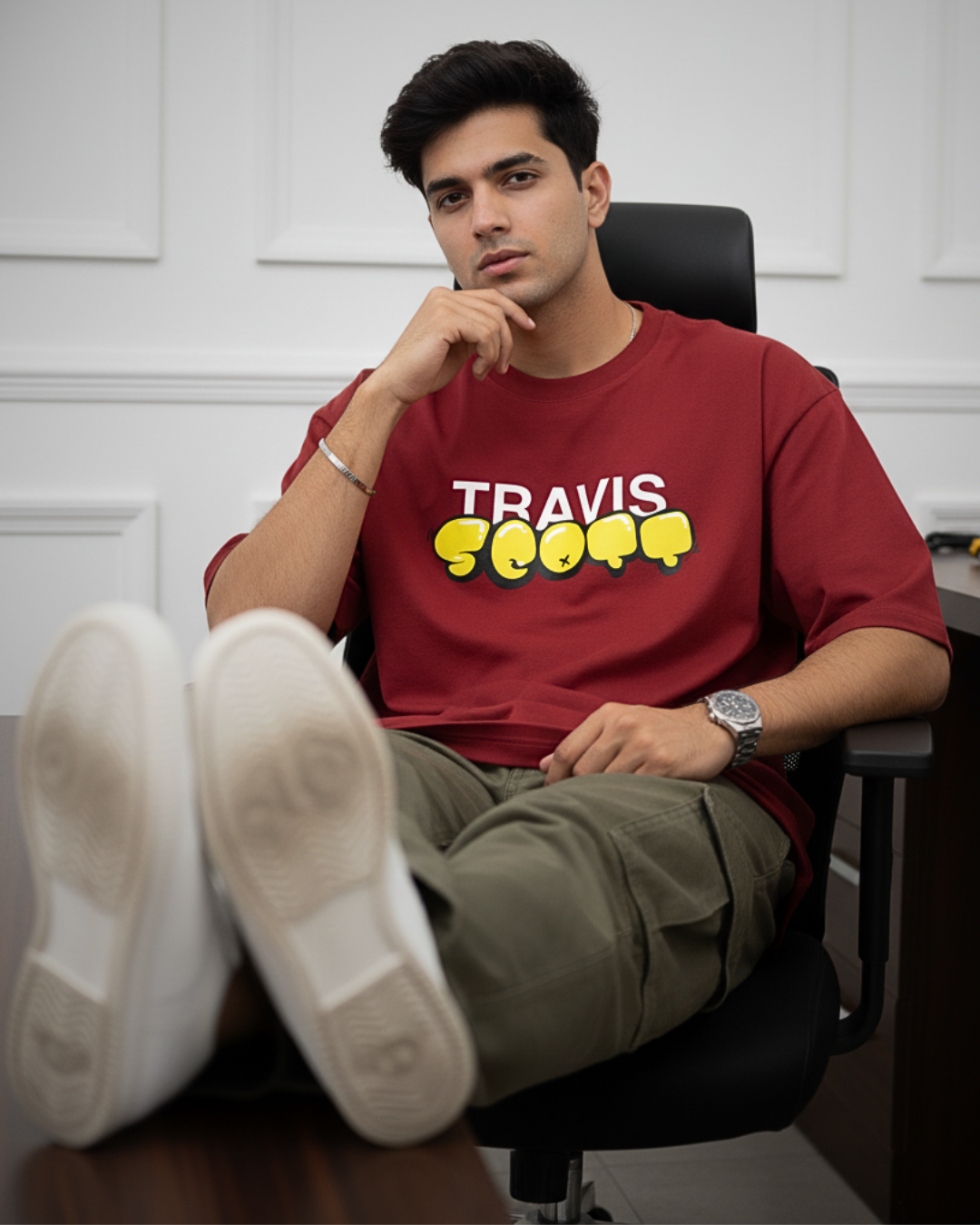 TRAVIS SCOTT | Unisex Comfort Oversized Tee