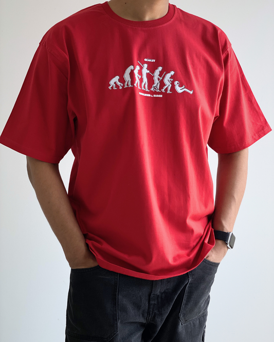 EVOLVED TO RACE | Unisex Comfort Oversized Tee