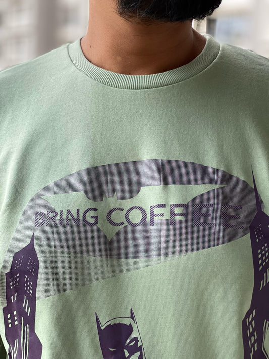 BRING COFFEE | Unisex Luxe Oversized Tee