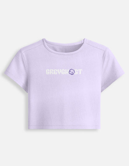 GREY GHOST | Lavender Baby Tee