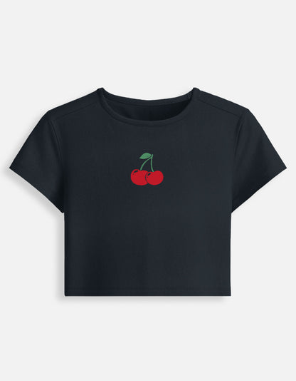 CHERRY | Women’s Baby Tee