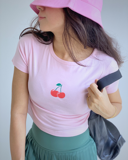 CHERRY | Women’s Baby Tee