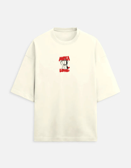 MOKA LOVE | Unisex Luxe Oversized Tee