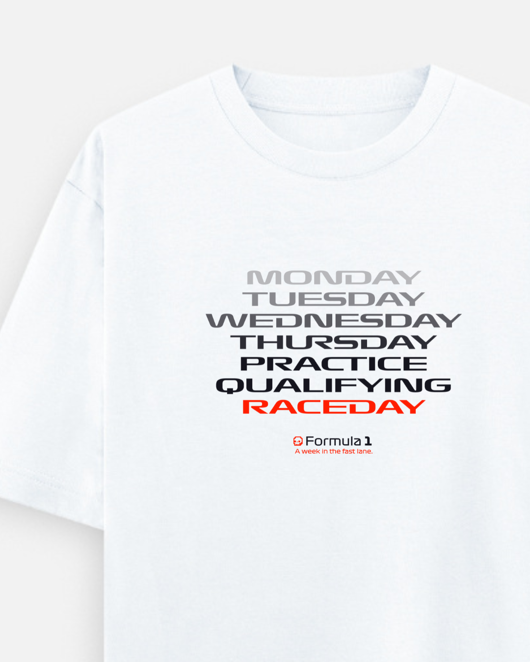 F1: A WEEK IN THE FAST LANE || Unisex Comfort Oversized Tee